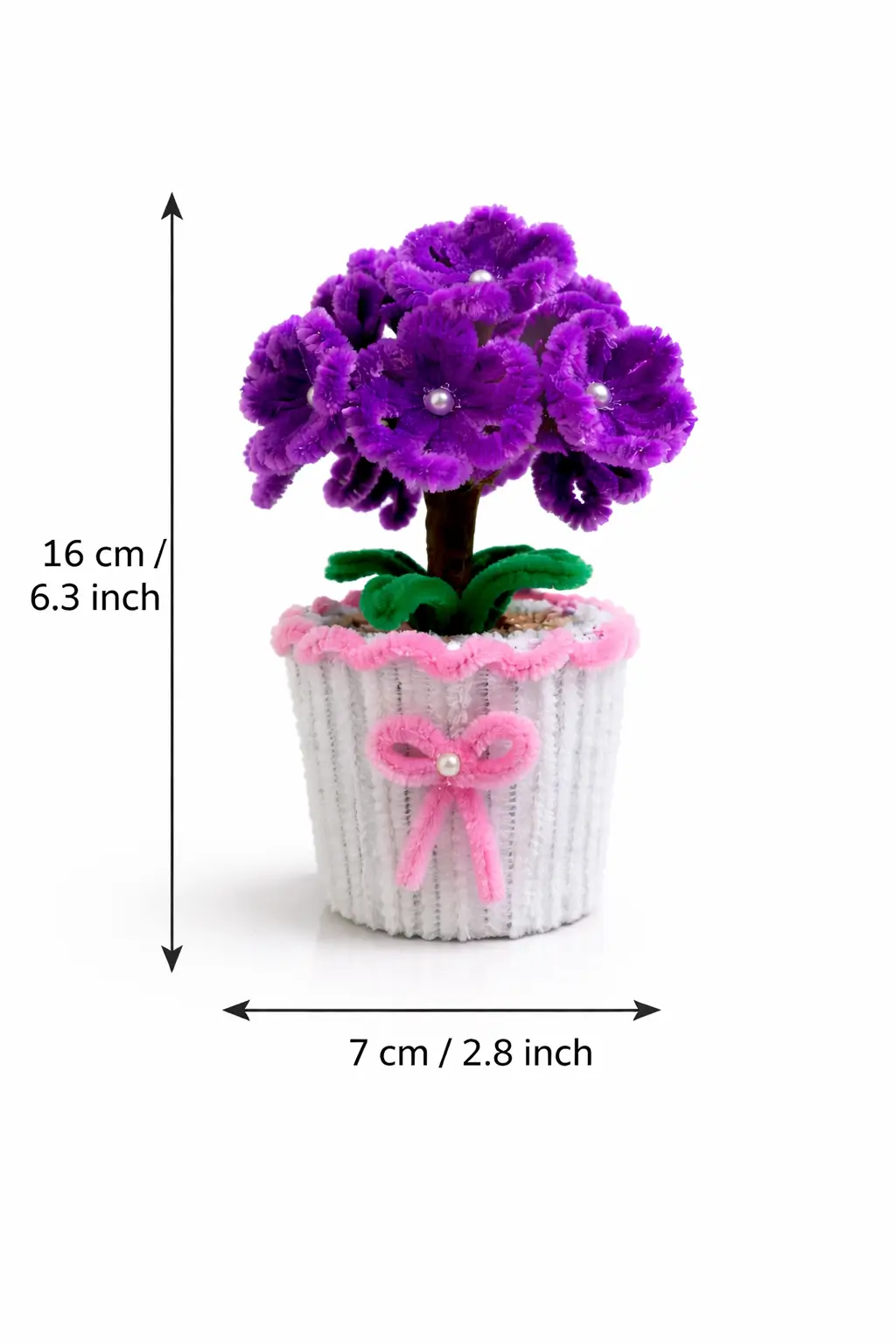 blossora purple primrose flower pot 2